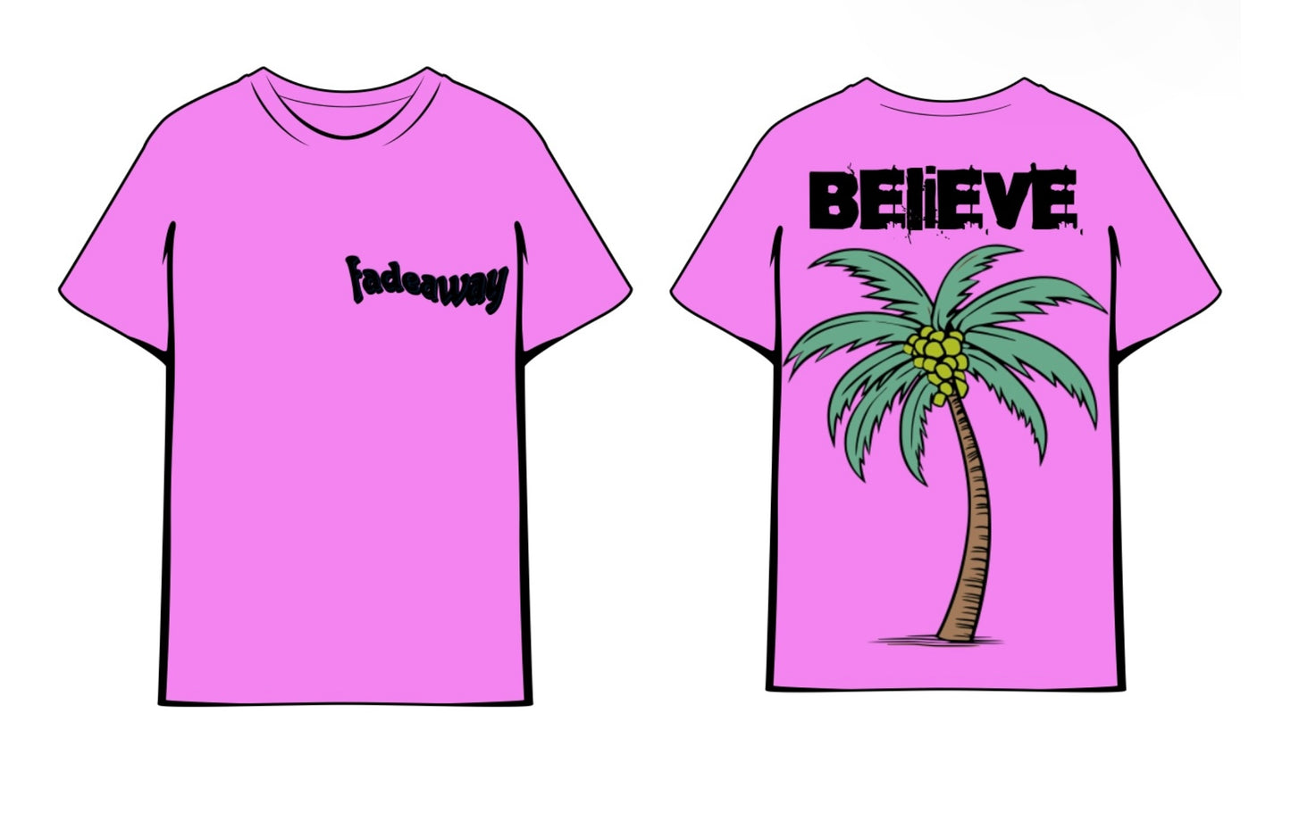 Pink Palm Shirt