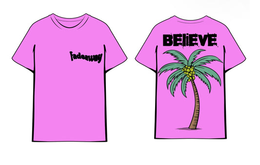 Pink Palm Shirt