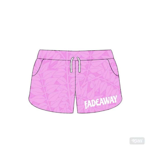 Pink Mesh Shorts